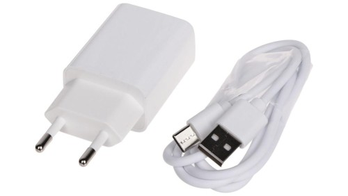 ŁADOWARKA SIECIOWA USB 5V/2A/USB/C