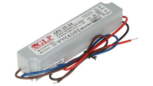 ZASILACZ IMPULSOWY 24V/1.5A/GPV