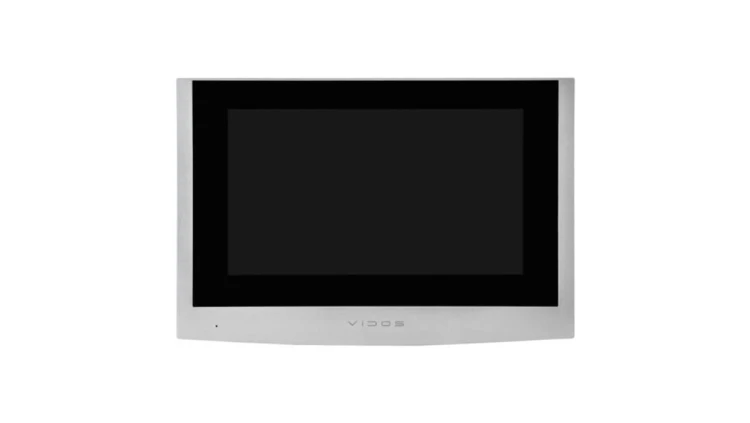 Monitor dotykowy 7 1024x600px, głośnomówiący, z wbudowaną pamięcią, Wi-Fi, ONVIF, 8-we alarmowych, Vidos IPX M100-X