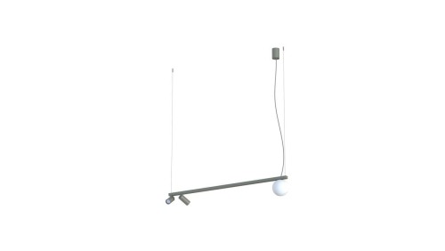Lampa wisząca FOURTY 3xGU10 R35, G9 Umbra gray 11471 Nowodvorski