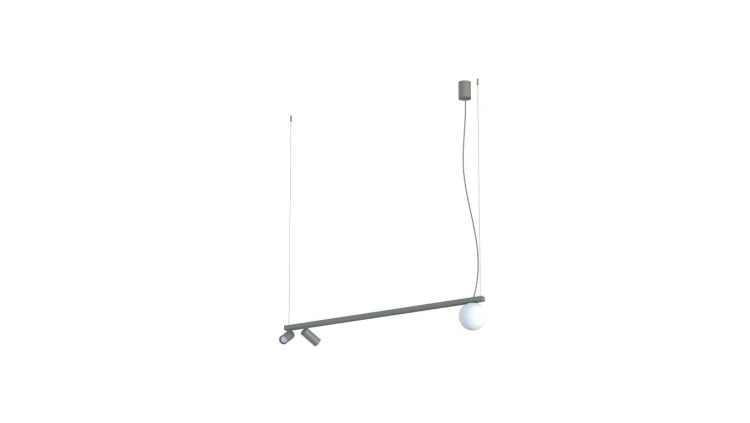 Lampa wisząca FOURTY 3xGU10 R35, G9 Umbra gray 11471 Nowodvorski