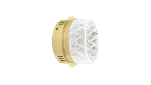 Kinkiet ELEGANCE 9W LED ZŁOTY 4000K 9W LED IP20 ML0994 Milagro