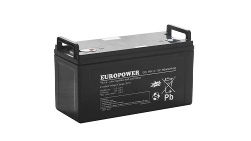 EUROPOWER Akumulator 12V EPL 110Ah żywotność: ponad 12 lat