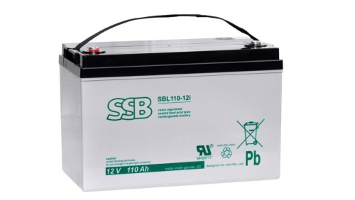 AKUMULATOR AGM SBL 12V-110Ah o żywotności 10-12 lat