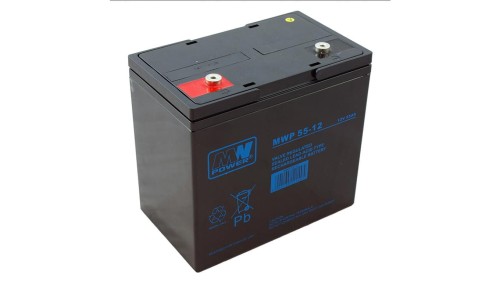 MW Power Akumulator 12V MWP 50Ah żywotność: ponad 12 lat śruba M6