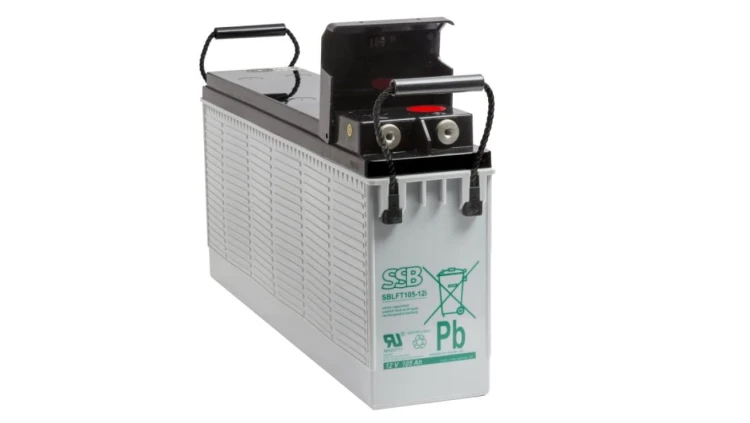 AKUMULATOR AGM SBLFT 12V-105Ah Front Terminal o żywotności 10-12 lat