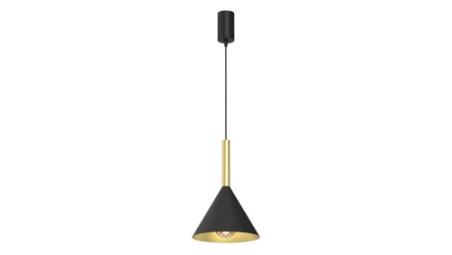 Lampa wisząca PERU BLACK 1xE27 MLP0977 Milagro