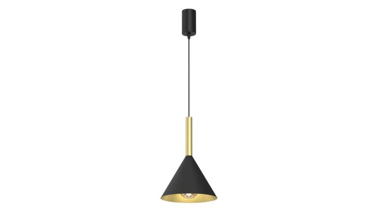 Lampa wisząca PERU BLACK 1xE27 MLP0977 Milagro