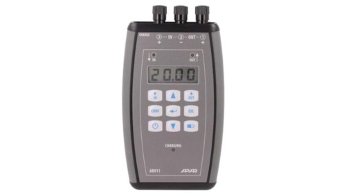 AR911 Zestaw: zestaw sprawdzający, Interfejs: 0÷10V,0÷20mA,4÷20mA