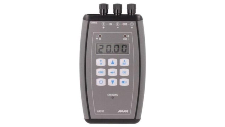AR911 Zestaw: zestaw sprawdzający, Interfejs: 0÷10V,0÷20mA,4÷20mA