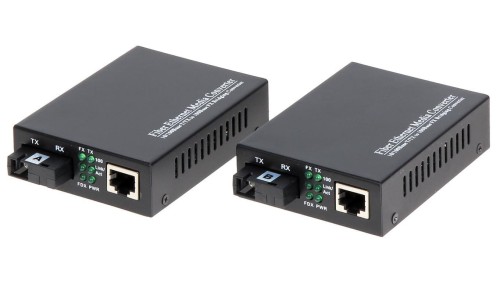 MEDIA KONWERTER WIELOMODOWY OM1-MM KOMPLET TXRX