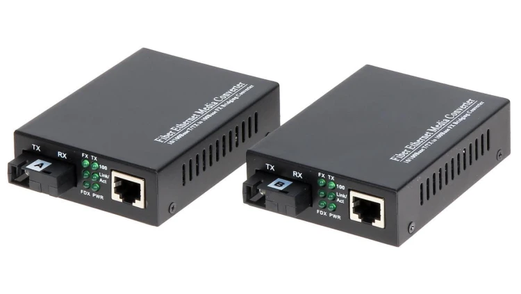 MEDIA KONWERTER WIELOMODOWY OM1-MM KOMPLET TXRX