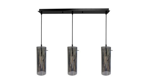 Lampa wisząca PADOVA 3xE27 CZARNY 3xE27 IP20 ML1073 Milagro