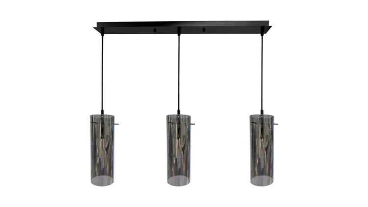 Lampa wisząca PADOVA 3xE27 CZARNY 3xE27 IP20 ML1073 Milagro