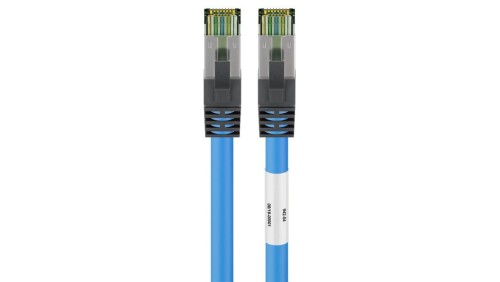 CAT 8.1 patch cable, S/FTP (PiMF), - Długość kabla 1 m