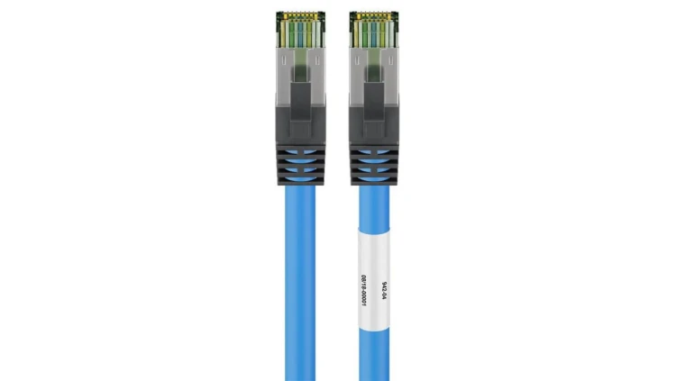 CAT 8.1 patch cable, S/FTP (PiMF), - Długość kabla 1 m