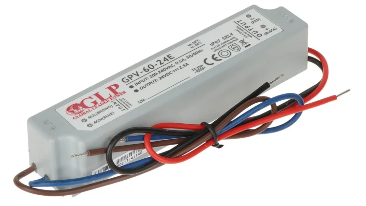 ZASILACZ IMPULSOWY 24V/2.5A/GPV-MINI