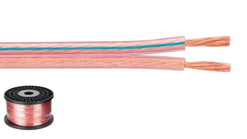 Przewód głośnikowy SPC-115 HIGH QUALITY, HIGHLY FLEXIBLE 2x1,5mm2 MIEDŹ OFC /rolka = 100m/