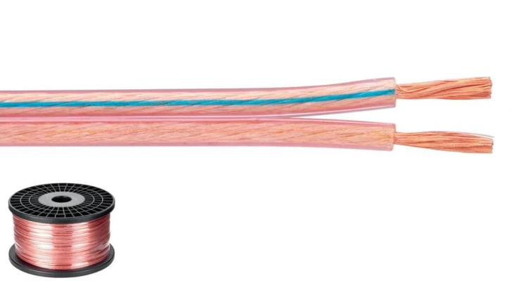 Przewód głośnikowy SPC-115 HIGH QUALITY, HIGHLY FLEXIBLE 2x1,5mm2 MIEDŹ OFC /rolka = 100m/