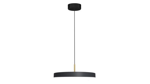 Lampa wisząca DISC 38W LED CZARNY + ZŁOTY 4000K 38W LED IP20 ML1065 Milagro