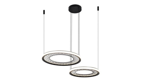 Lampa wisząca NEST 77W LED 61+41cm ML0525 Milagro