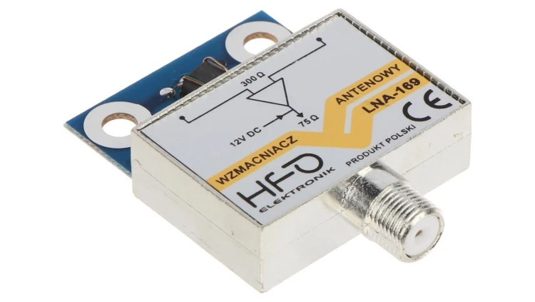 PRZEDWZMACNIACZ ANTENOWY LNA-169 6-60 24dB