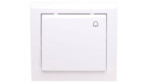 KIER Przycisk /dzwonek/ biały ŁP-6W/00