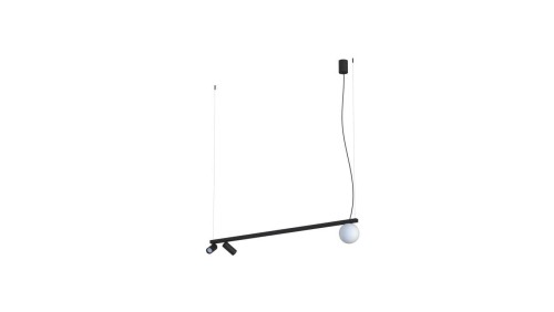 Lampa wisząca FOURTY 3xGU10 R35, G9 Czarny 11447 Nowodvorski