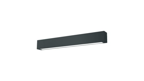 Ibros czarny kinkiet nad lustro z IP44 do łazienki, zintegrowany LED CTT GS-LWA-9W BK CCT Light Prestige