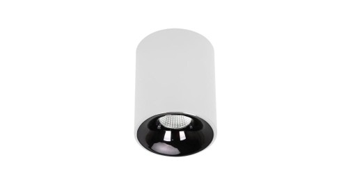 Biała tuba natynkowa Tom LED 5W CCT z wyborem barwy światła LP-4848/1RM WH Light Prestige