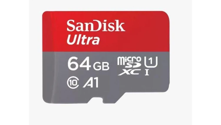 SANDISK ULTRA microSDXC 64GB 140MB/s + SD ADAPTER