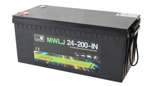 MWLJ 24-200-IN: akumulator LiFePO4 25.6V/200Ah IN / LiFePO4 battery 25.6V/200Ah IN - (522x240x218mm)