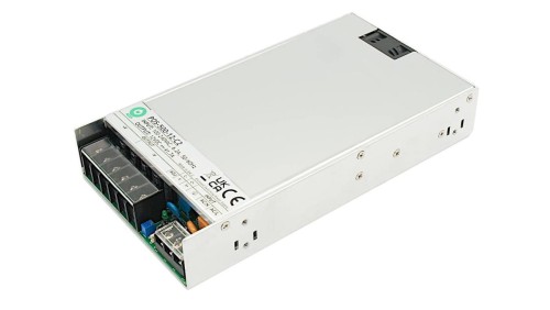 POS-500-12-C2: Zasilacz modułowy 12V 41.7A 500W PFC, niski, seria POS