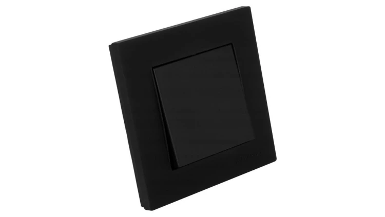 WYŁĄCZNIK ŚWIATŁA POJEDYNCZY ŁĄCZNIK ELEKTRYCZNY PODTYNKOWY CZARNY MATOWY (4/M/22204010284)