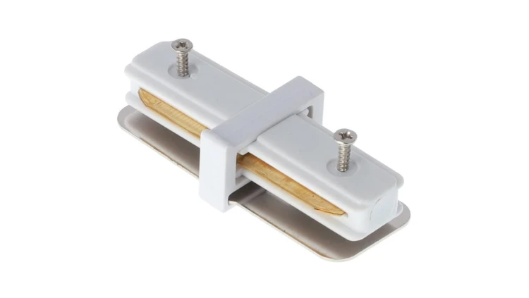 Łącznik wzdłużny do szyny SEVA I Connector White, biały EDO777417 EDO