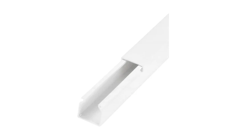 KORYTO KABLOWE LISTWA KANAŁ ELEKTROINSTALACYJNY KORYTKO Z POKRYWĄ 16x16 1M (4/EB/KK 16x16/1M)