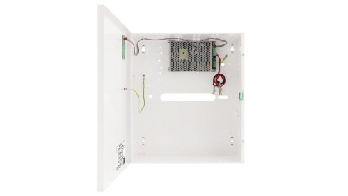 Zasilacz buforowy impulsowy w obudowie metalowej 330x380x173mm HPSB 27,6V/3A/2x17Ah