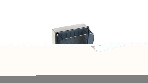 IP65-IP67 Puszka hermetyczna wysoka LIGHT 243x333x191 pokrywa transparentna, gładka