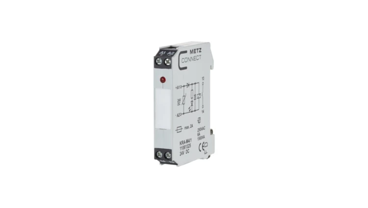 Przekaźnik interfejsowy KRA-M4/1, 1 styk zwierny (SPST-NO), 24V DC METZ Connect