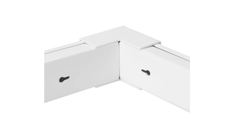 ŁĄCZNIK KĄTOWY ZEWNĘTRZNY 90 DO KORYTA MODUŁOWEGO RAMKOWEGO 100X50 (4/M/0010401000500000)