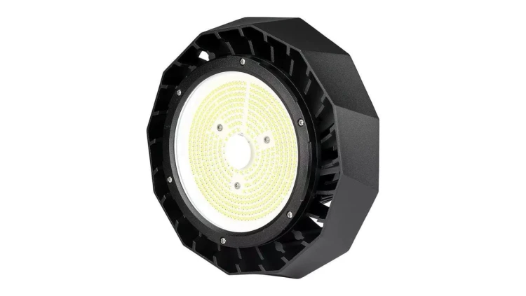 Oprawa przemysłowa LED SMD 100W 18000lm 6000K IP65 czarna barwa CW biała zimna IK08 HighBay V-TAC SAMSUNG VT-9-108 5 LAT GWARANC