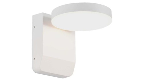 Lampa ścienna okrągła, kinkiet 350st LED 17W 2520lm 4000K biały barwa NW biała neutralna IP65 V-TAC VT-11020-RD-W