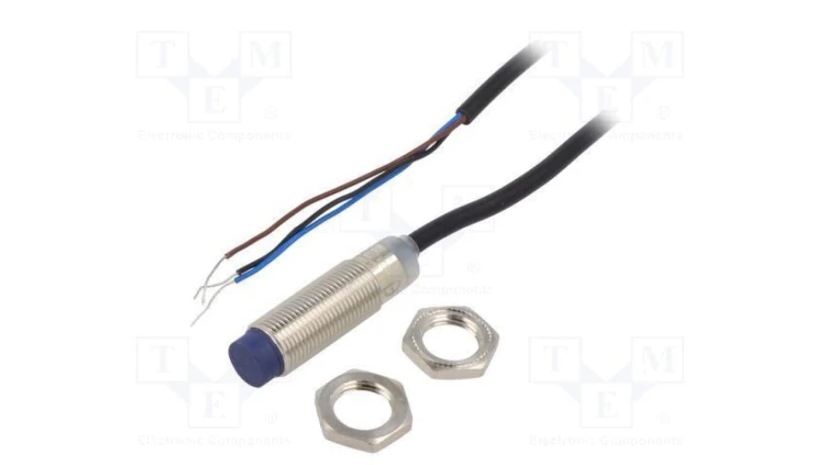 XS212BLPAL5 Czujnik indukcyjny, Output: PNP / NO, 0÷4mm, 10÷36VDC, M12, 5m, Szczelność: IP67