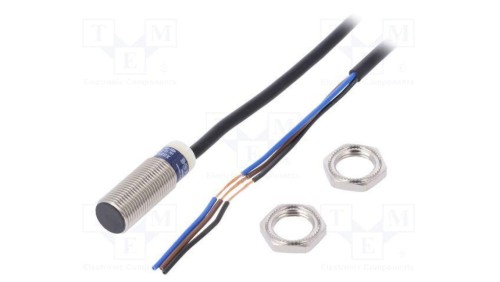 XS512B1PAL2 Czujnik indukcyjny, Output: PNP / NO, 0÷2mm, 12÷24VDC, M12, 2m, Szczelność: IP67