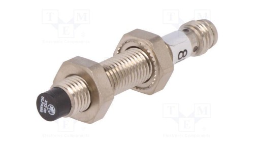 XS208BLPAM8 Czujnik indukcyjny, Output: PNP / NO, 0÷2,5mm, 12÷24VDC, M8, Szczelność: IP67