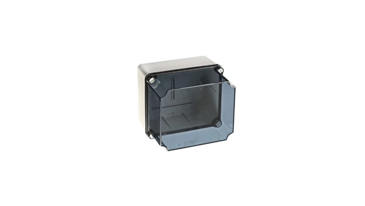 IP65-IP67 Puszka hermetyczna wysoka LIGHT 155x179x160 pokrywa transparentna, gładka