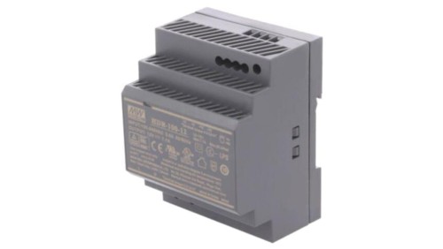 HDR-100-12 Zasilacz impulsowy, na szynę DIN, 85W, 12VDC, 7,1A, 85÷264VAC