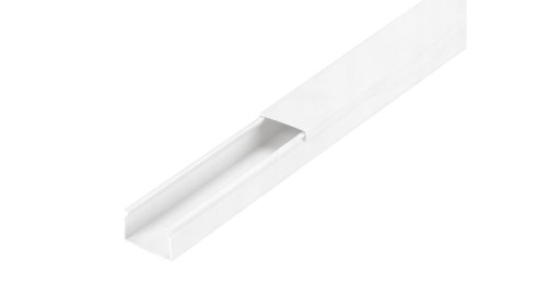 KORYTO KABLOWE LISTWA KANAŁ ELEKTROINSTALACYJNY KORYTKO Z POKRYWĄ 25x16 1M 4/EB/KK 25x16/1M