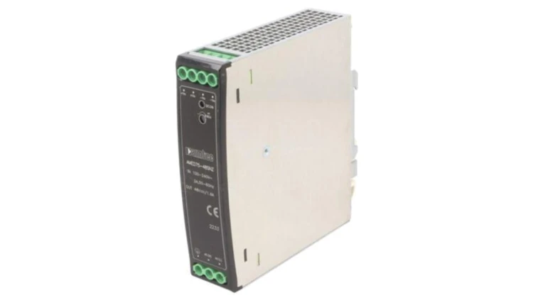 AMED75-48SNZ Zasilacz impulsowy, na szynę DIN, 75W, 48VDC, 1,6A, 85÷264VAC