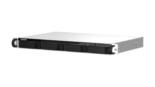 QNAP TS-464eU-8G 4-zatokowy płytki serwer NAS, Intel Celeron, 8GB RAM, 2x 2,5GbE RJ-45, RACK